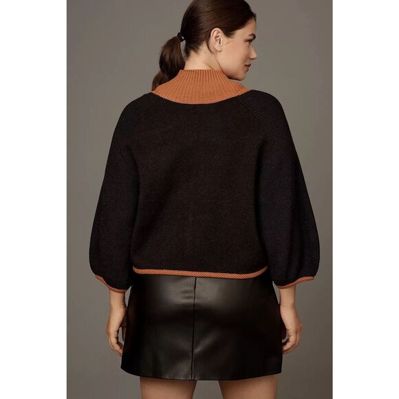 Maeve Cape Cardigan Sweater Greyhound Anthropologie Whippet Equestrian Dog XXSP - Picture 7 of 9